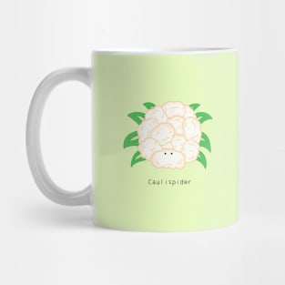 cute spider cauliflower Mug